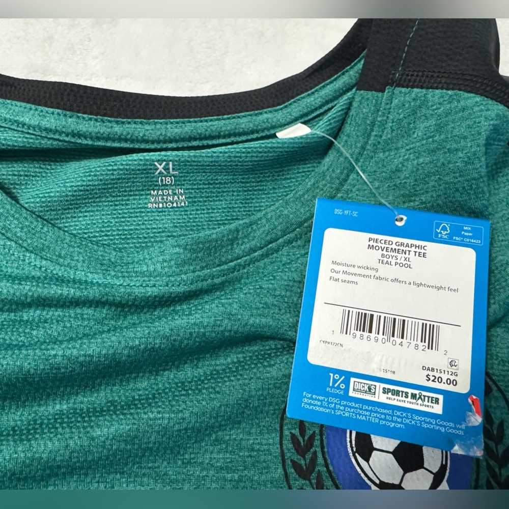 Lot of 3 DSG Boys Athletic Tops Size XL - Picture 8 of 14